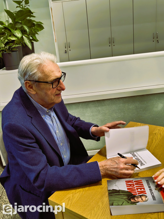 Bogusław Wołoszański z opowieścią o historii w Jarocinie