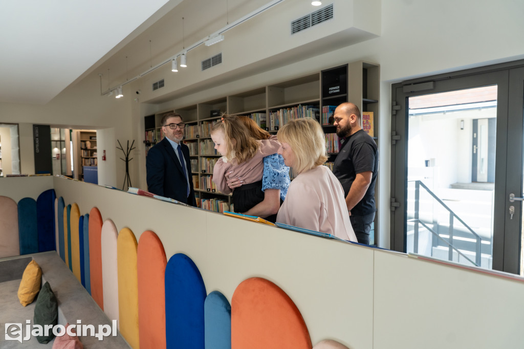 Otwarcie biblioteki w Żerkowie
