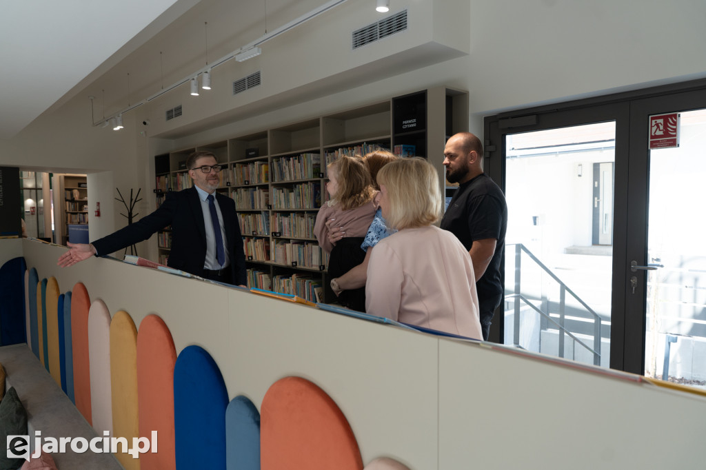 Otwarcie biblioteki w Żerkowie