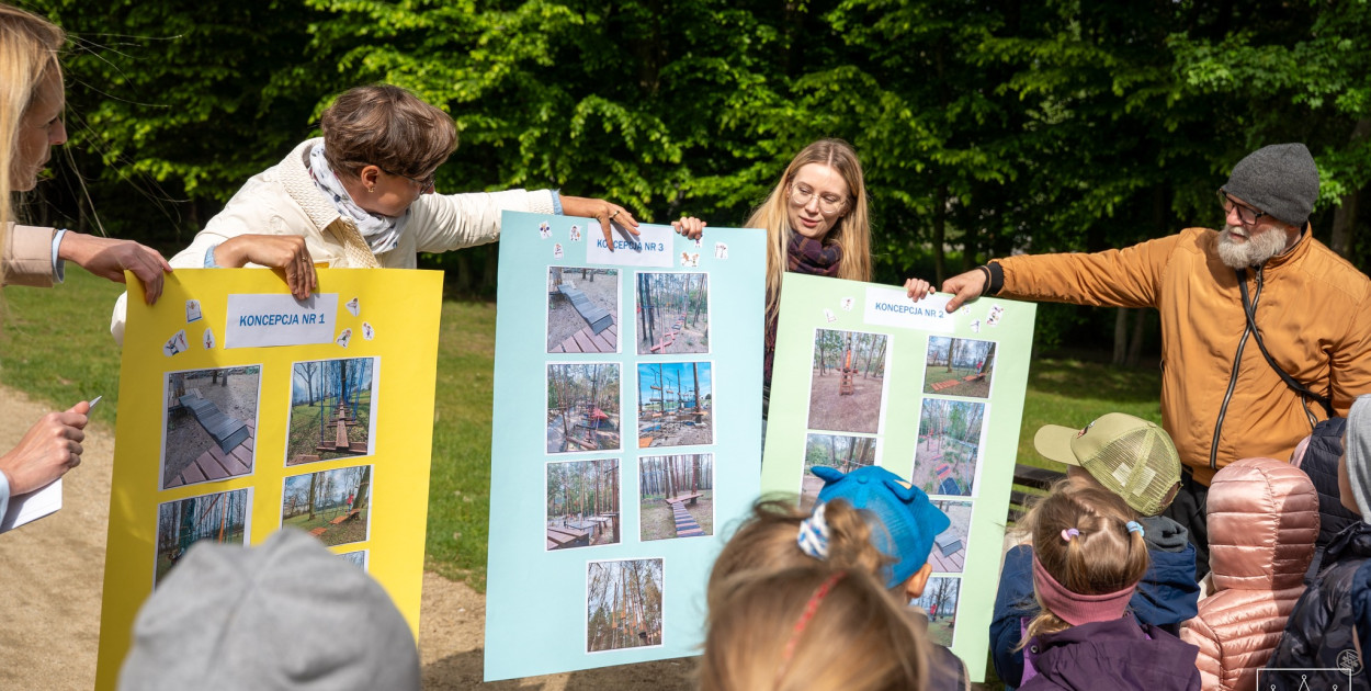 Park linowy już wkrótce w Parku Radolińskich