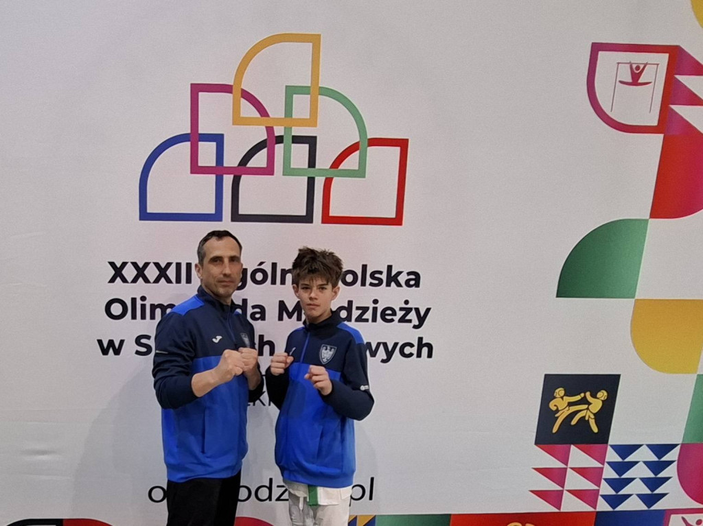 Mikołaj Kaczmarek na podium mistrzostw Polski juniorów młodszych