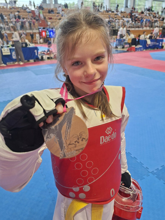 Mikołaj Kaczmarek na podium mistrzostw Polski juniorów młodszych