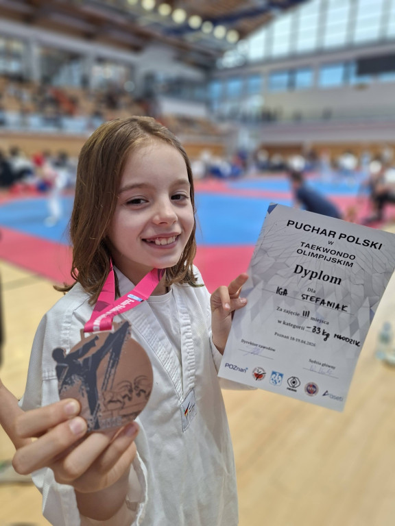 Mikołaj Kaczmarek na podium mistrzostw Polski juniorów młodszych