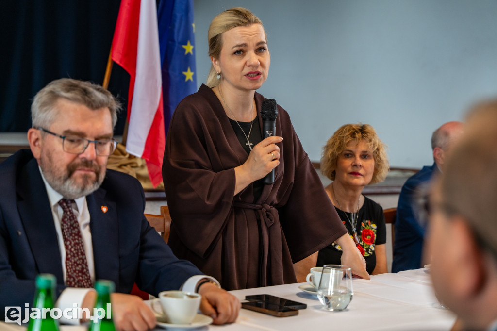 Wiceminister Rolnictwa i Rozwoju Wsi z wizytą w Roszkowie