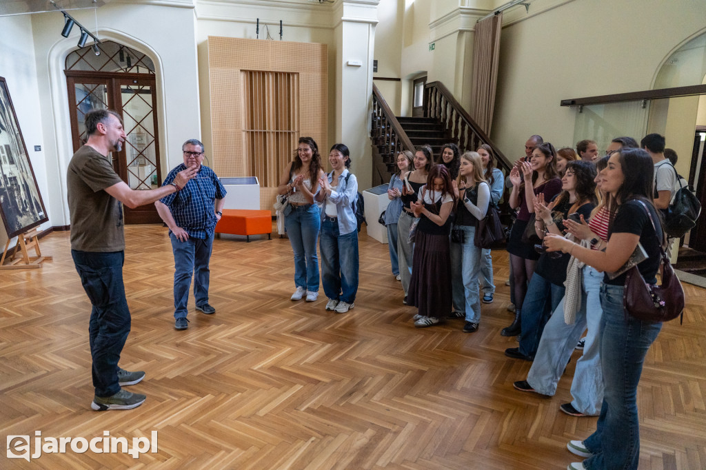 Studenci z całego świata przyjechali do Jarocina śladami festiwalowej legendy