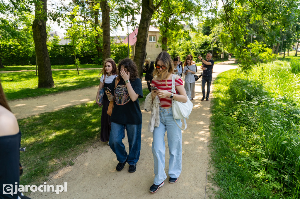 Studenci z całego świata przyjechali do Jarocina śladami festiwalowej legendy