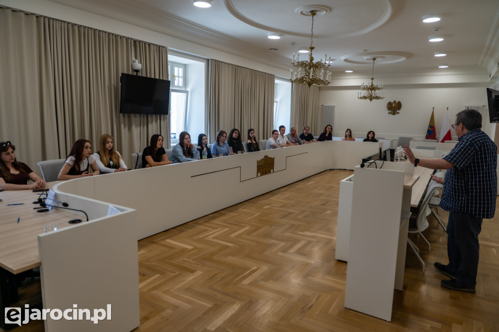 Studenci z całego świata przyjechali do Jarocina śladami festiwalowej legendy
