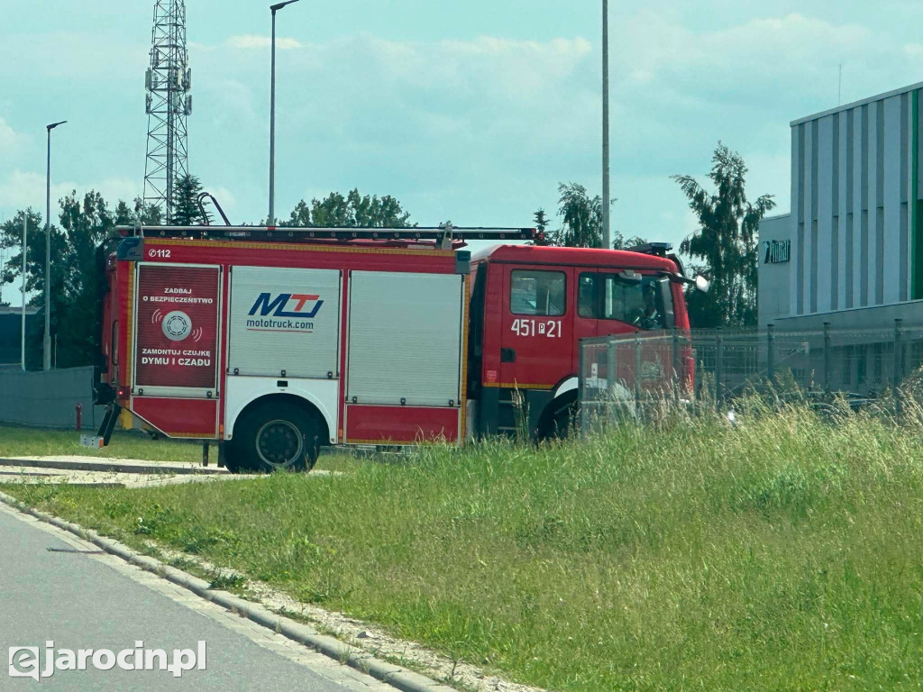 Czad w hali produkcyjnej w Jarocinie