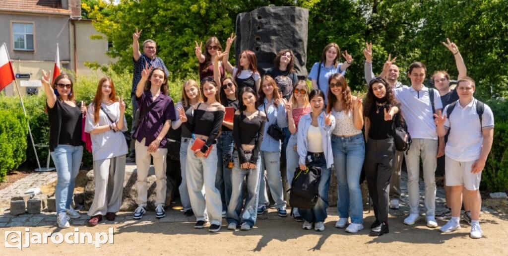 Studenci z całego świata przyjechali do Jarocina śladami festiwalowej legendy