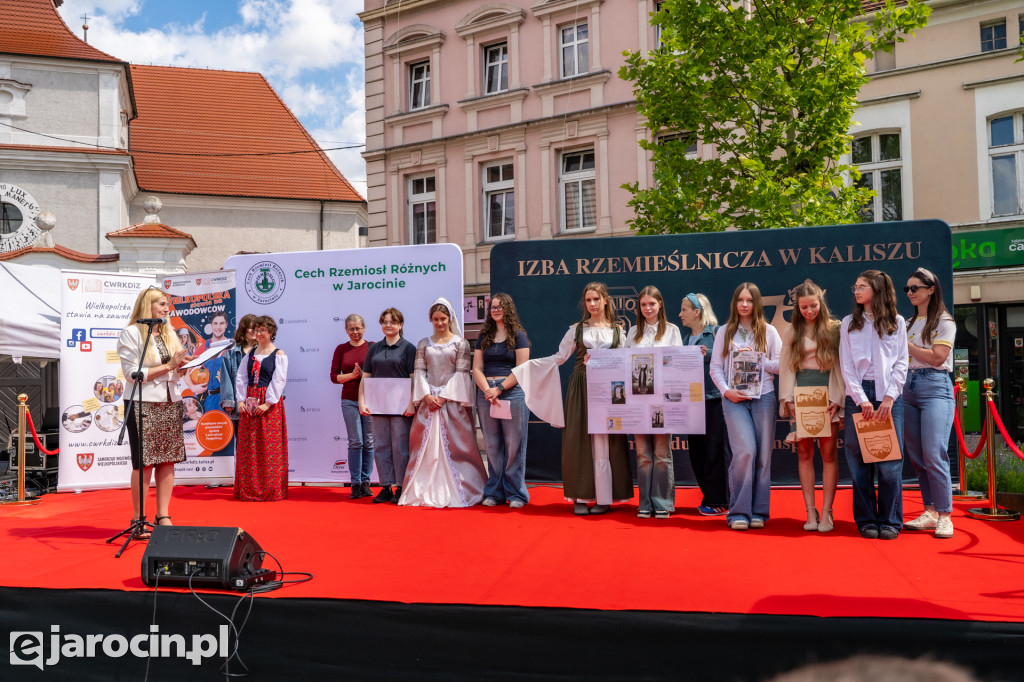 Festiwal Rzemiosła w Jarocinie przyciągnął uczniów z całego powiatu