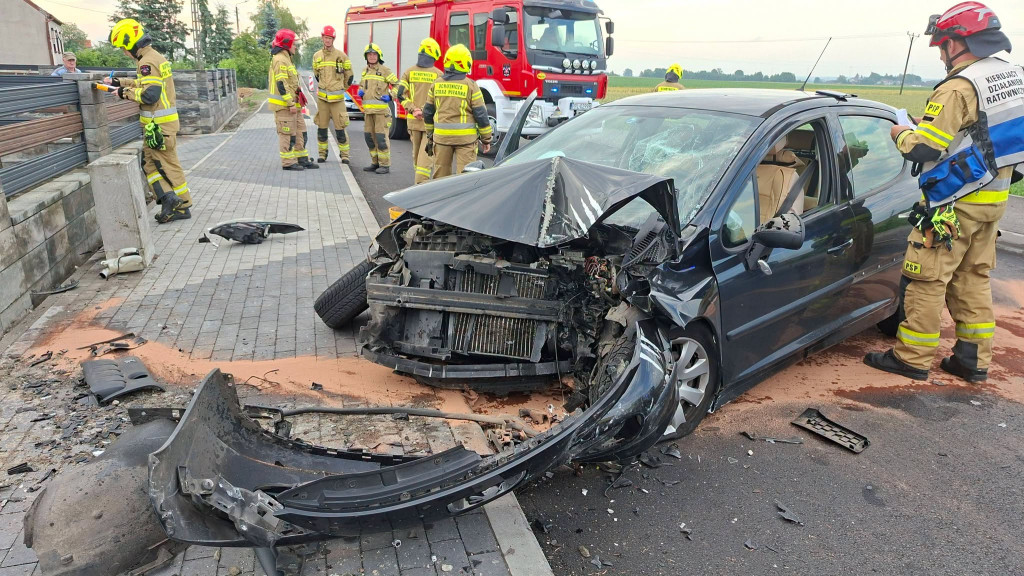 Groźny poranny wypadek w Galewie