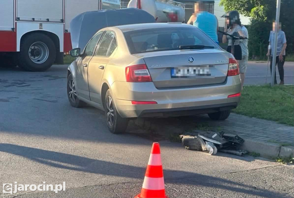 Jedna osoba poszkodowana po zderzeniu w Kotlinie