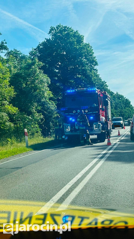 Nie ustąpił pierwszeństwa. 16-letni motorowerzysta trafił do szpitala