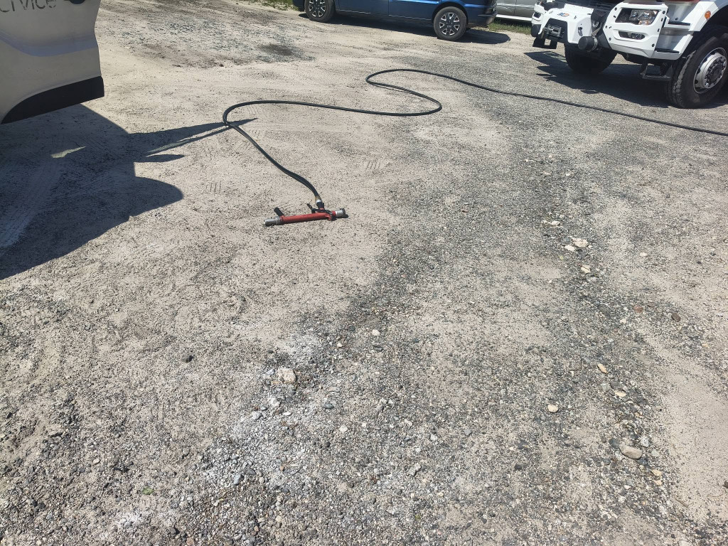 Pożar samochodu w Wyszkach