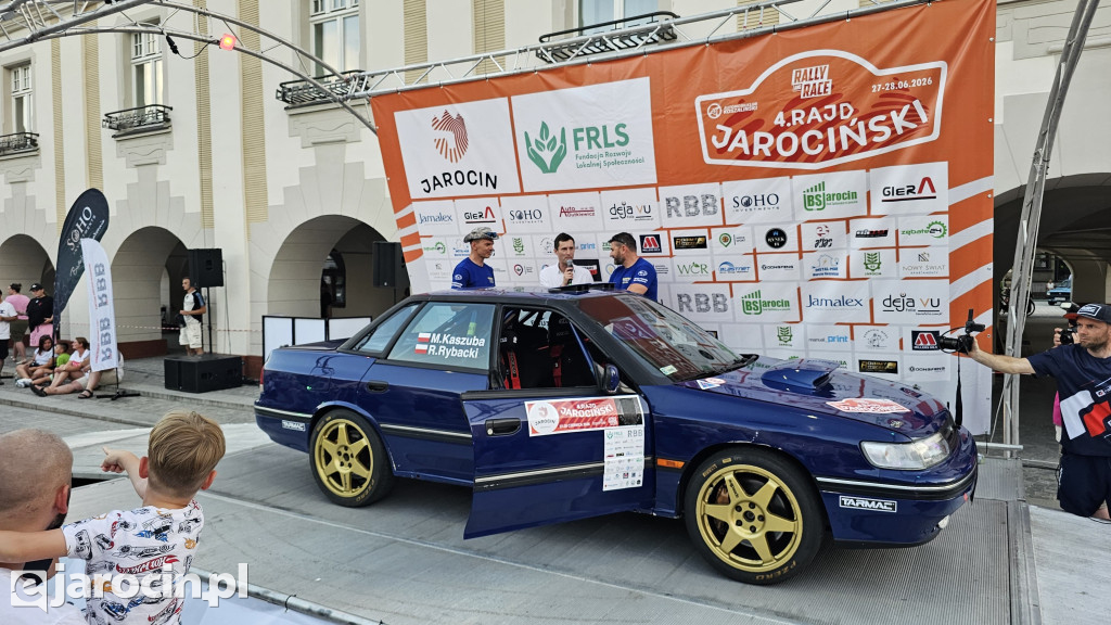 RALLY and RACE Rajd Jarociński - prezentacja załóg