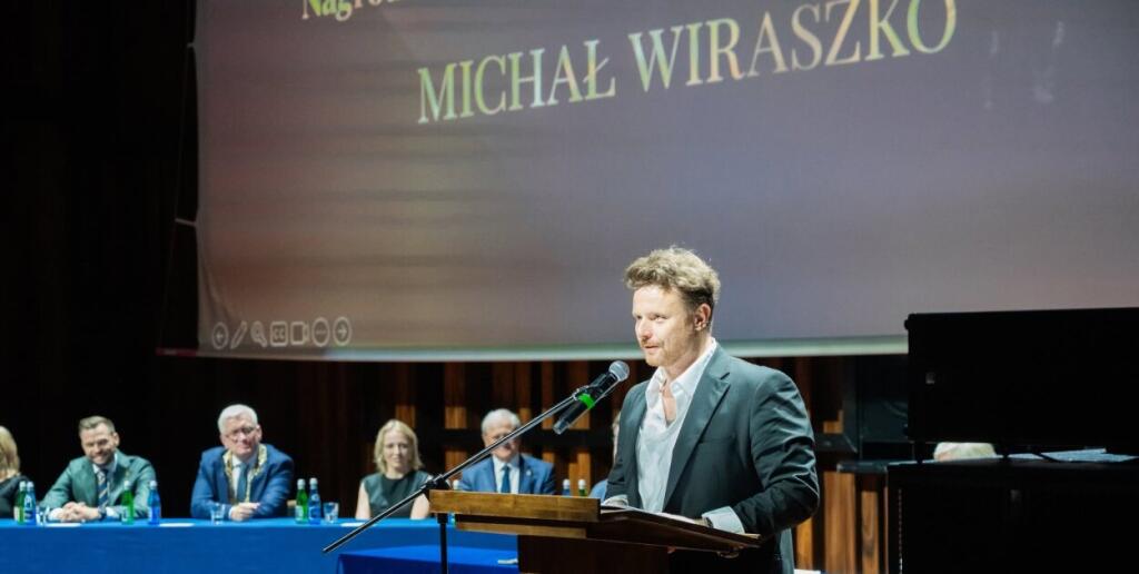 Michał Wiraszko z prestiżową Nagrodą Artystyczną Miasta Poznania