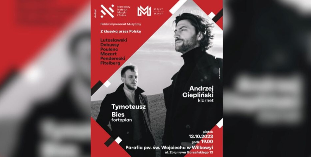 Darmowy koncert muzyki klasycznej. Już w piątek w Wilkowyi