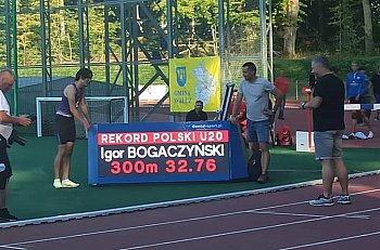 Igor Bogaczyński rekordzistą Polski U20-905