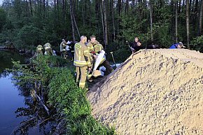 Awaria zbiornika wodnego między Wilkowyją i Bachorzewem-2061