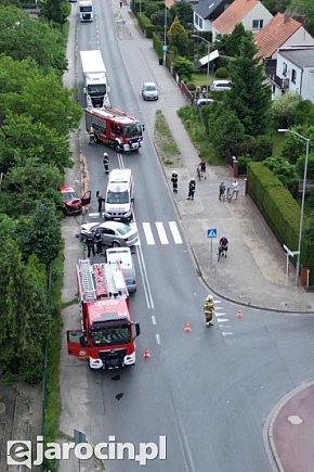 Wypadek na ul. Św. Ducha w Jarocinie-2149