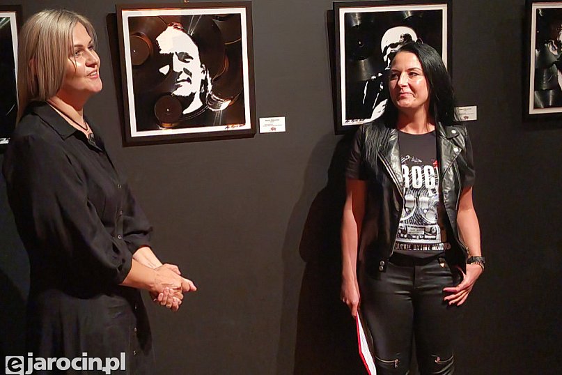 Wernisaż wystawy prac Agnieszki Krysiuk w Spichlerzu Polskiego Rocka