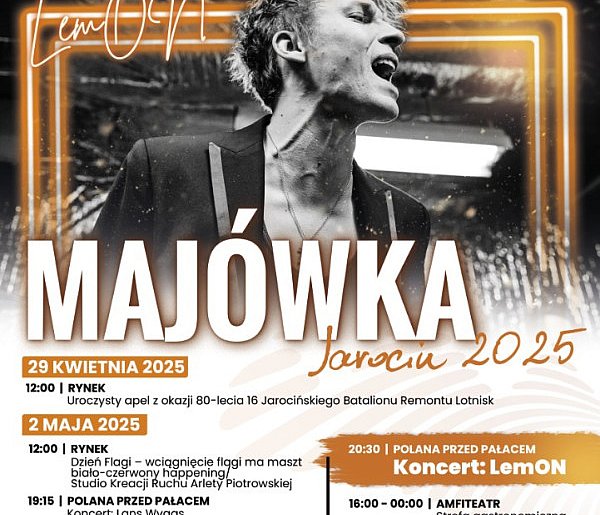 Majówka 2025. Co, kiedy i gdzie będzie się działo w Jarocinie?-13377