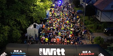 RockRun jarocin 2025 - start nocnego półmaratonu FOTORELACJA Z DRONA-13531