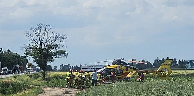 Wypadek na DK11 z udziałem mieszkańca naszego powiatu-13838