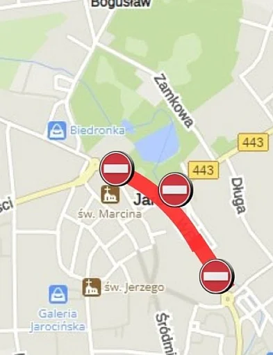 Ulice Wojska Polskiego i Św. Ducha zamknięte. Wielkie zmiany w organizacji ruchu-13868