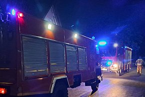 Nocna akcja w Łobzowcu. Strażacy zdążyli z pomocą-14034