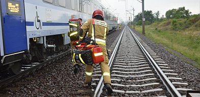Tragedia na torach w Kaliszu. 33-letnia rowerzystka zginęła pod kołami pociągu-14190
