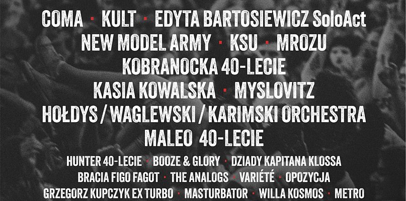 Jarocin Festiwal 2025. Znamy szczegółowy harmonogram koncertów - 14301
