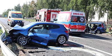 Zablokowana DK12 po tragicznym wypadku w Gostyniu-14772