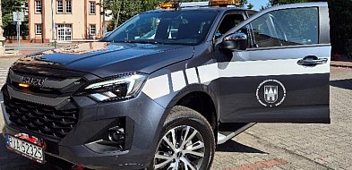 Samochód dla bezpieczeństwa mieszkańców. Nowy pickup w służbie GCZK-14805