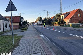 Poranny wypadek na ul. Wrocławskiej w Jarocinie-2546