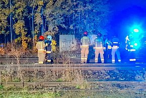 Dramat w sobotnią noc. Człowiek zginął pod kołami pociągu w Witaszycach-15833