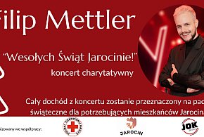 Filip Mettler podziękuje mieszkańcom i pomoże potrzebującym. Da koncert w JOK-u-16473