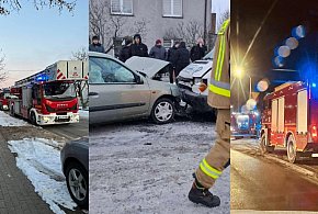 Pożar sadzy, kolizje i pomoc medyczna. Tak wyglądały pierwsze dni 2026 roku-16777