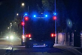 Interwencja strażaków przy ul. Brdowej. Czujnik wykazał obecność tlenku węgla