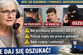 Ktoś prosi o pieniądze przez telefon? Policja ostrzega seniorów