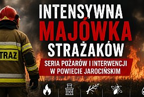Od Chrzana po Kotlin. Strażacy interweniowali przez całą majówkę
