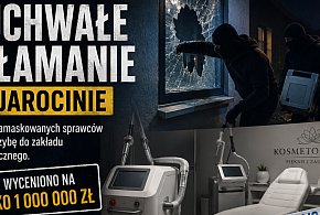 Zuchwałe włamanie w Jarocinie. Straty sięgają miliona złotych
