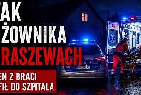 Atak nożownika w Raszewach. Jeden z braci trafił do szpitala
