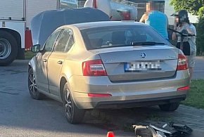 Zderzenie dwóch aut w Kotlinie. Jedna osoba trafiła do szpitala (ZDJĘCIA)