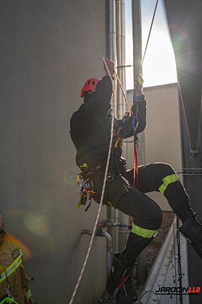 Strażacy z OSP szkolili się na terenie PWiK-u-2515
