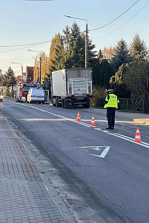 Poranny wypadek na ul. Wrocławskiej w Jarocinie-2546