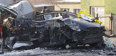 Wypadek między Jarocinem a Pleszewem. Kierowca osobówki trafił do szpitala-16822