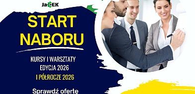 Od florystyki po koparko-ładowarki. Nowe kursy w Jarocinie już w kwietniu