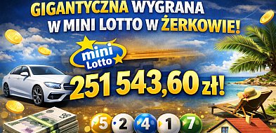 250 tys. zł w Mini Lotto trafiło do Żerkowa. Sprawdź, gdzie padł szczęśliwy los!