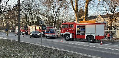 Zderzenie dwóch osobówek w Witaszycach. Służby na miejscu (ZDJĘCIA)